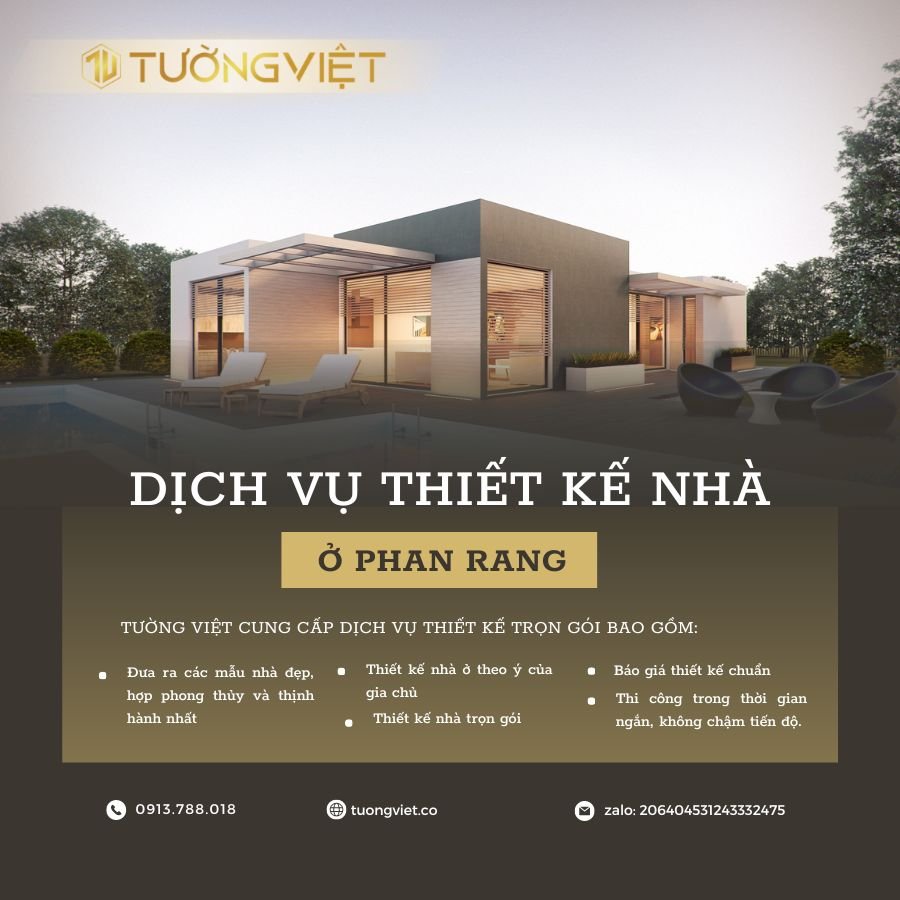 DỊCH VỤ THIẾT KẾ NHÀ Ở PHAN RANG